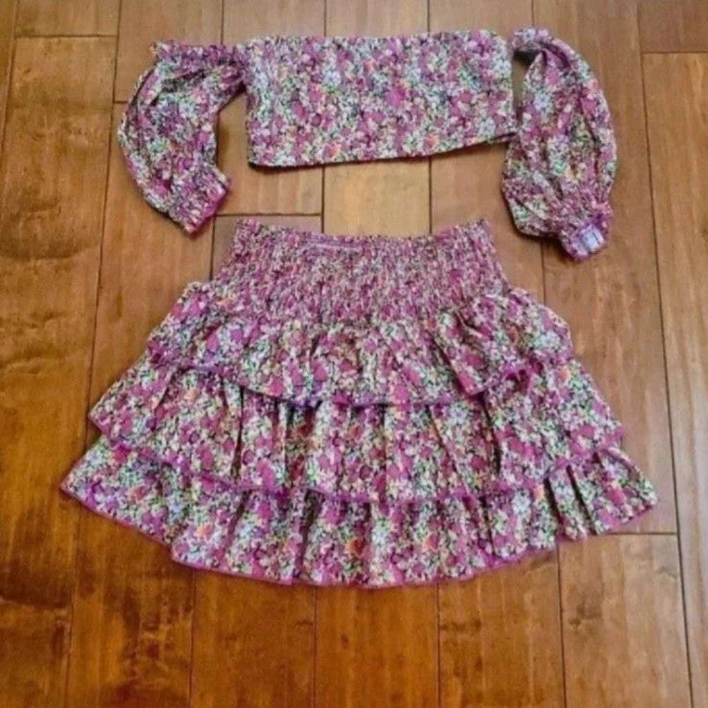 Like New Womens Revolve Auguste Skirt Set Princess Polly Oh Polly Style Xs Small